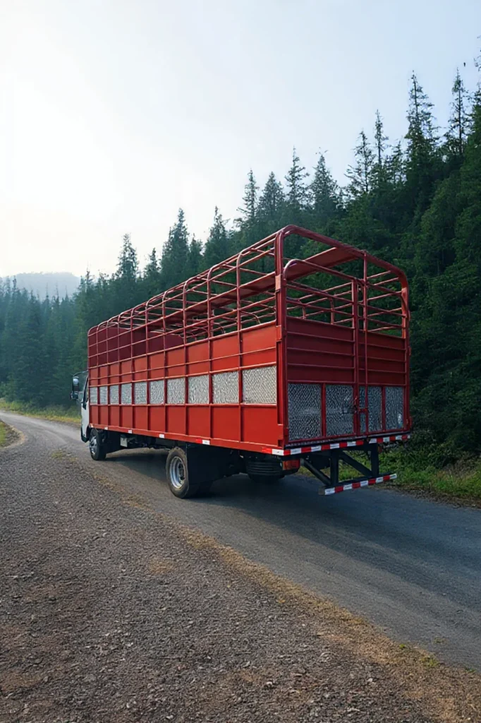 carrocería marranera para transporte de ganado