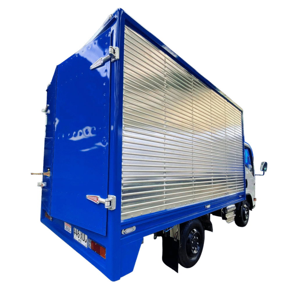 Furgón de carga seca para transporte de mercancías en Colombia