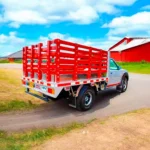 Carrocería estaca para camión utilizada en transporte de materiales de construcción en Bogotá