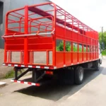 Carrocería marranera para camión diseñada para transporte de cerdos con estructura resistente en Bogotá